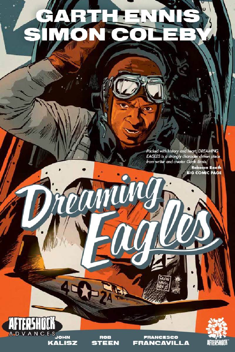 Dreaming Eagles, copertina di Francesco Francavilla