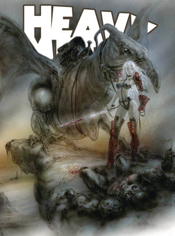 Heavy Metal #284, copertina di Luis Royo