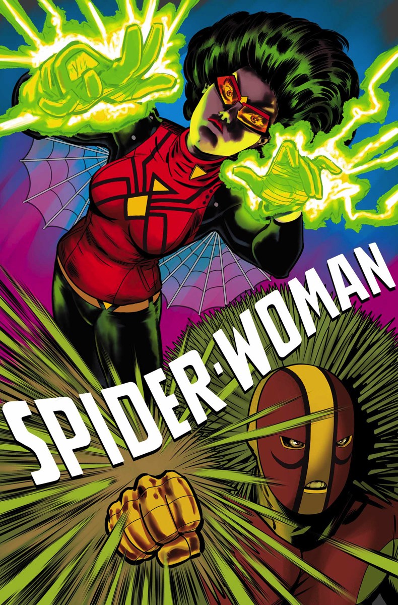 Spider-Woman #12, copertina di Javier Rodriguez