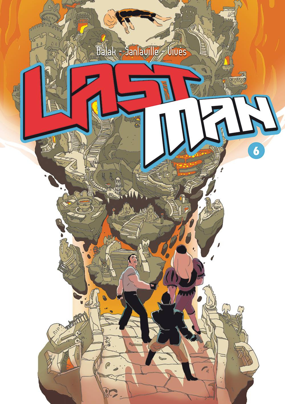 Last Man vol. 6, copertina di Michaël Sanlaville e Balak