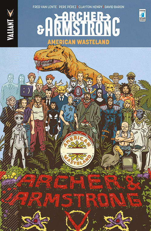 Archer & Armstrong vol. 6: American Wasteland, copertina di Michael Walsh