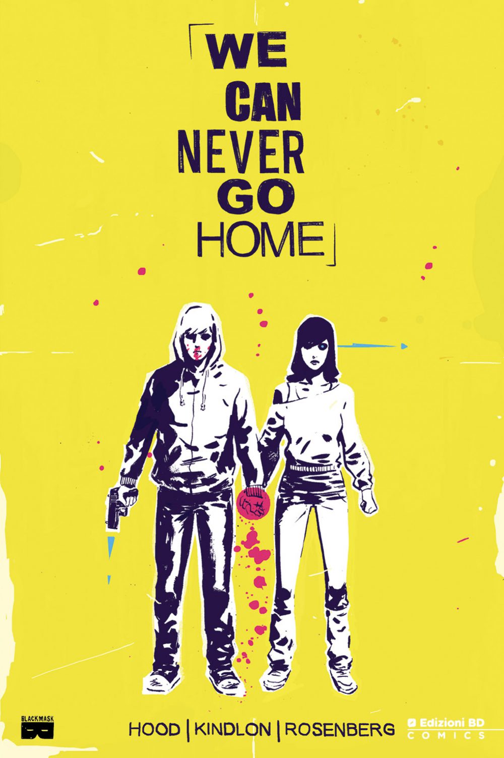 We Can Never Go Home, copertina di Michael Waish