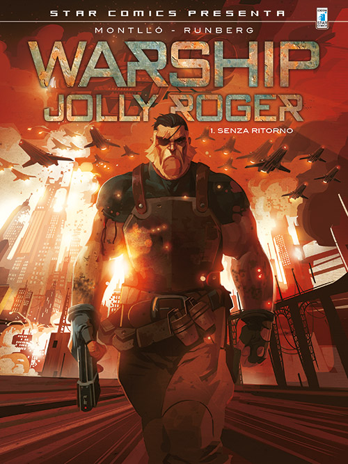 Warship - Jolly Roger vol. 1: Senza Ritorno, copertina di Miki Montlló