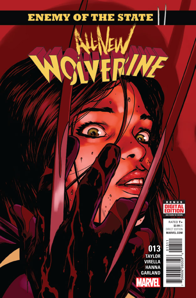 All-New Wolverine #13, copertina di David Lopez