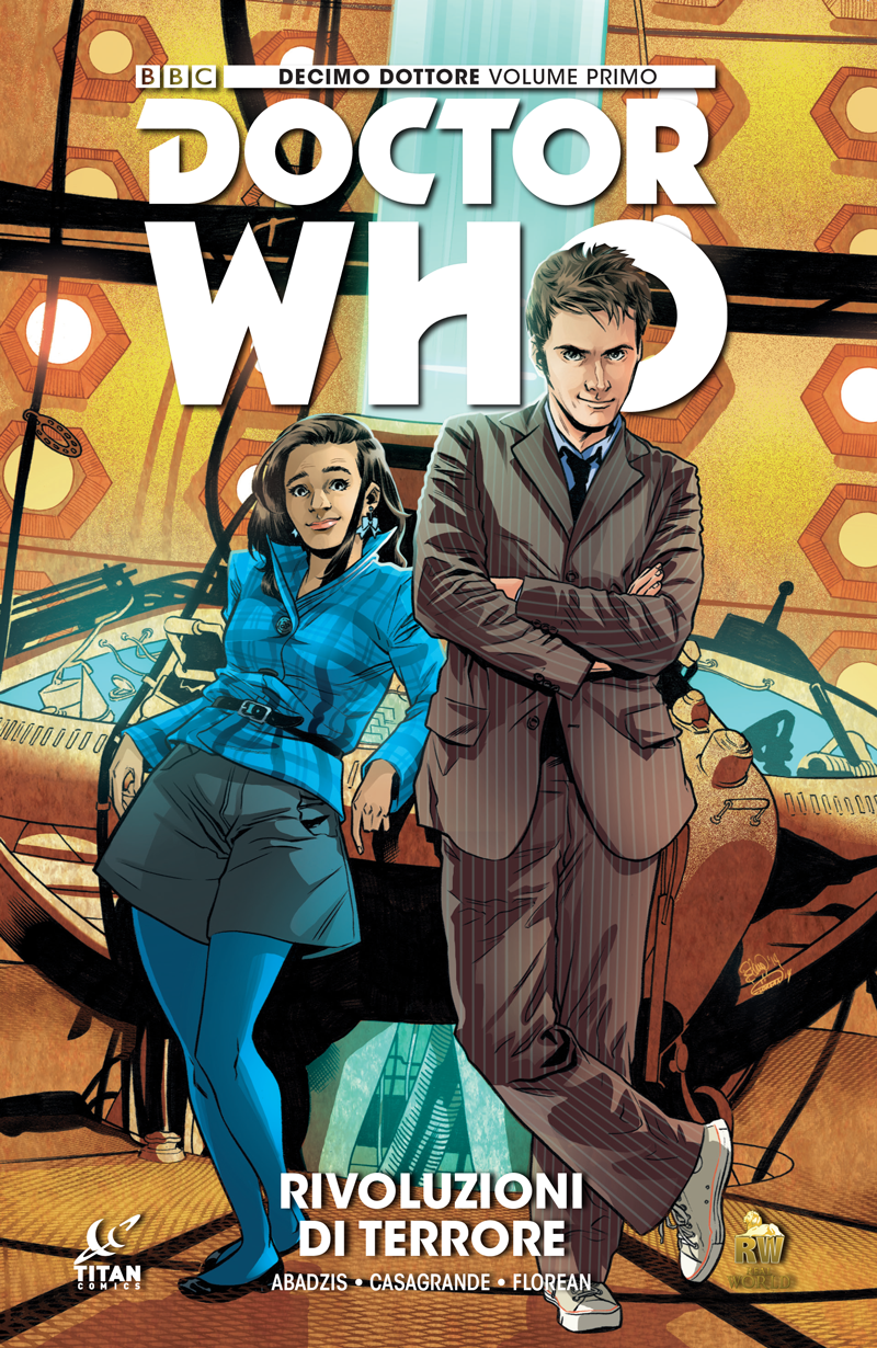 Doctor Who - Decimo Dottore vol. 1: Rivoluzioni di Terrore, copertina variant di Elena Casagrande