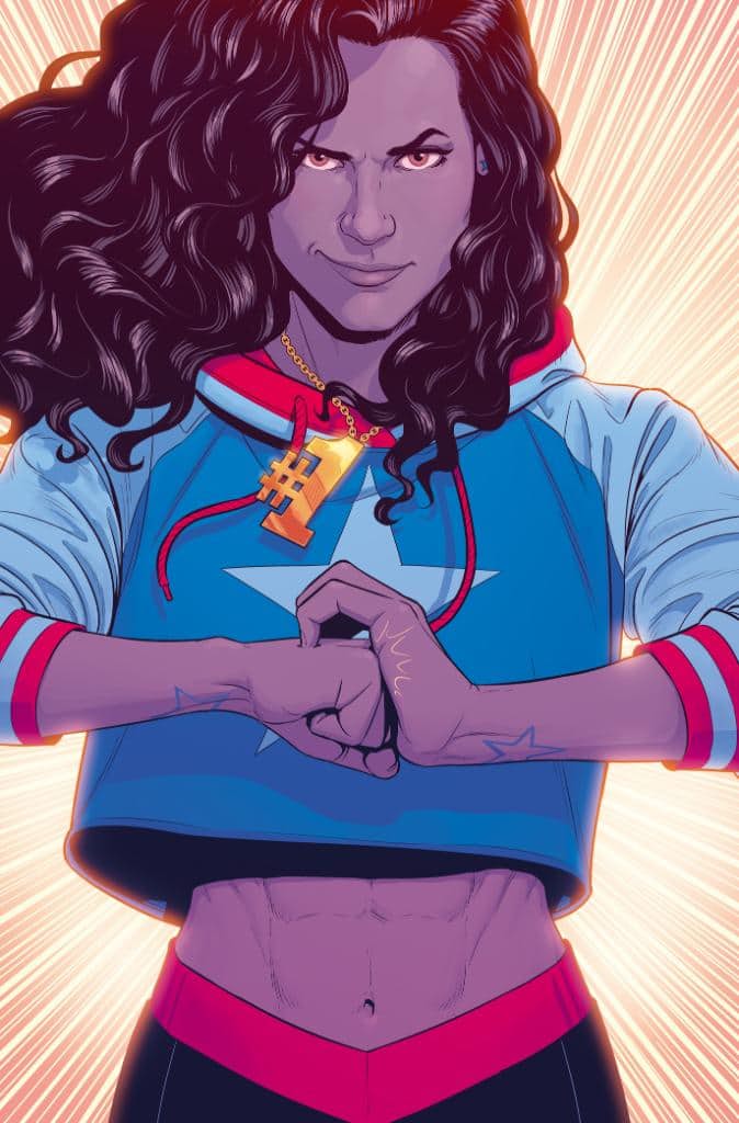 America #1,copertina di Jamie McKelvie