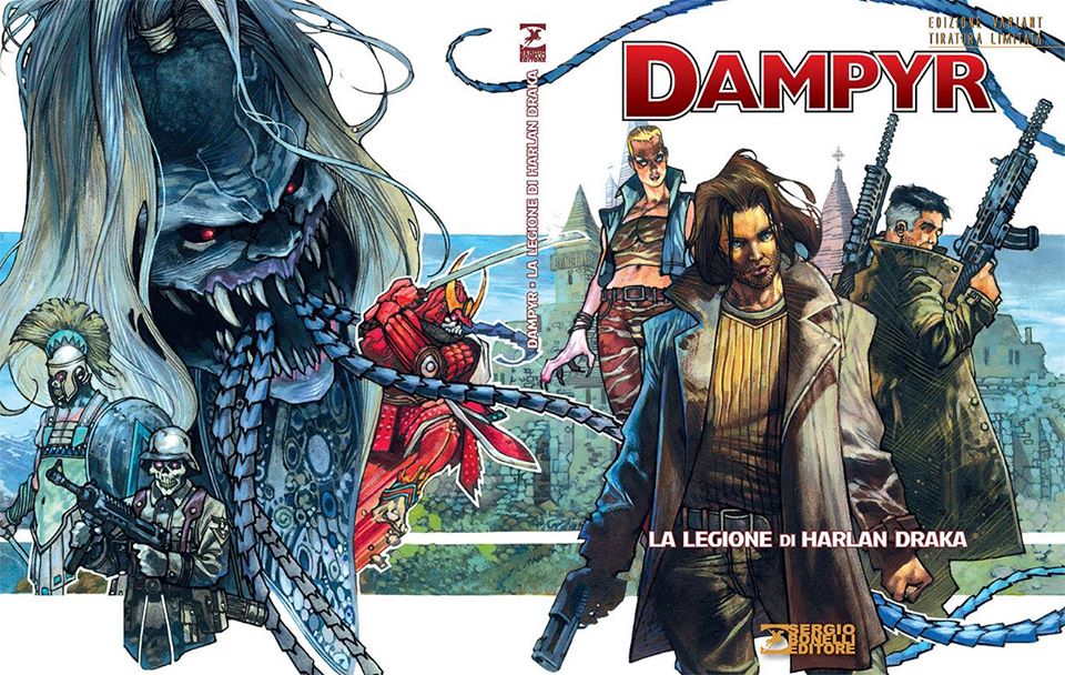 Dampyr 200, variant cover di Simone Bianchi