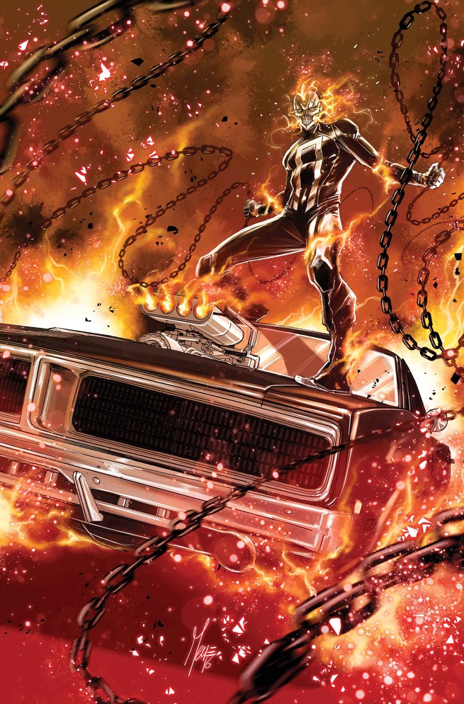 Ghost Rider #1, copertina di Marco Checchetto