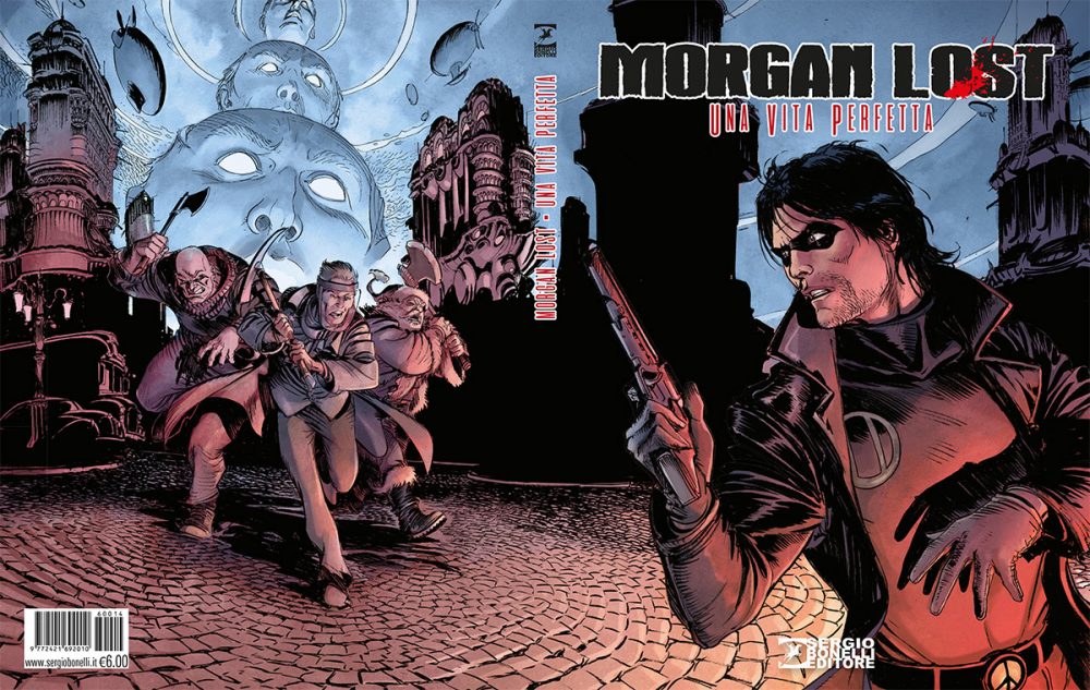 Morgan Lost 14, copertina variant di Giulio De Vita