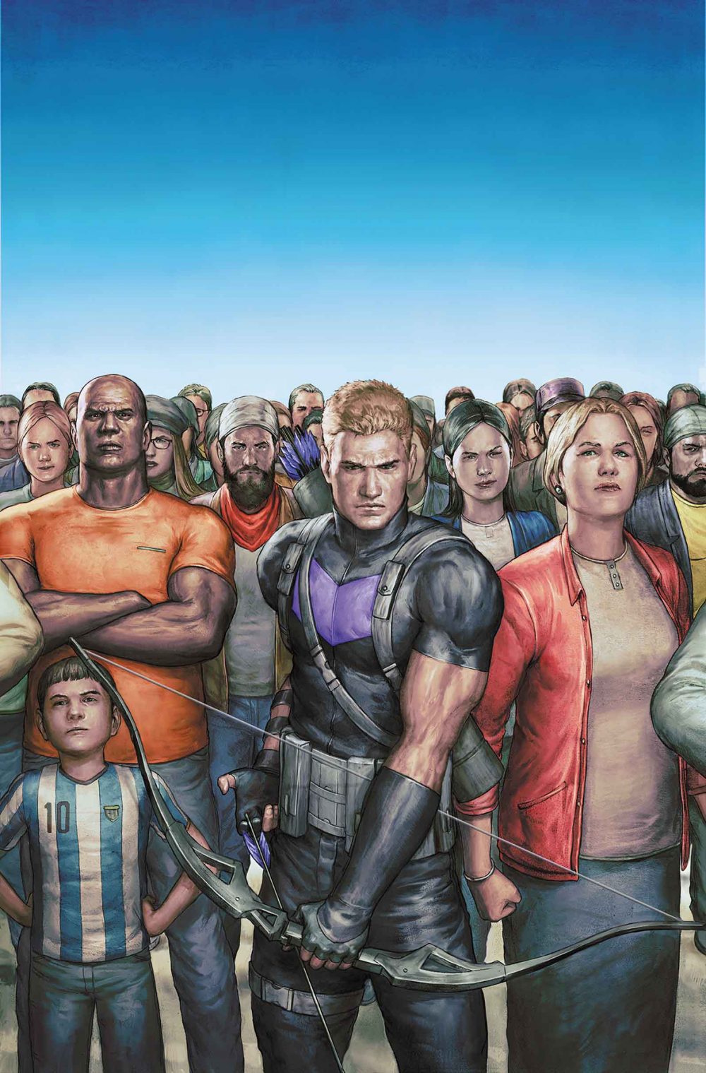 Occupy Avengers #1, copertina di Agustin Alessio