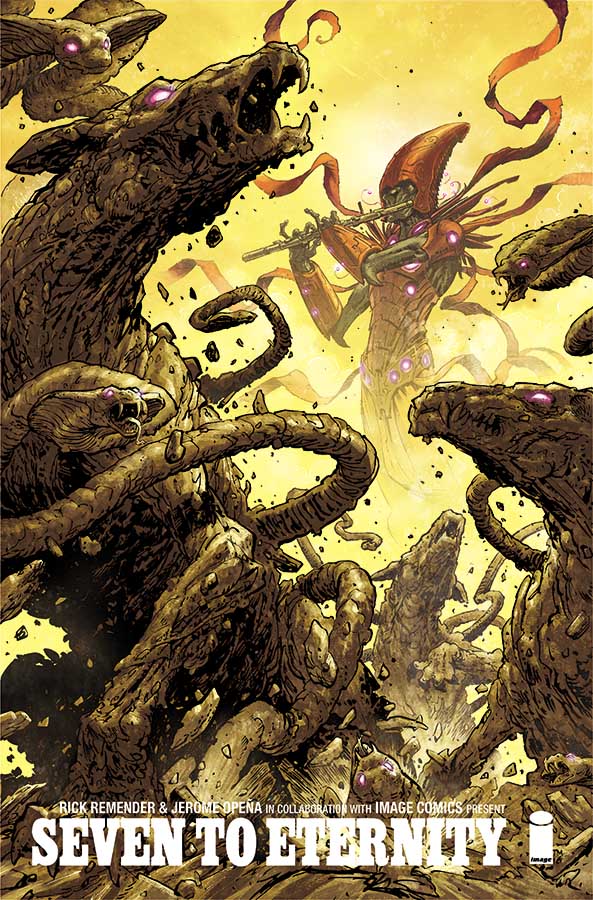 Seven to Eternity #01, copertina di Jerome Opena