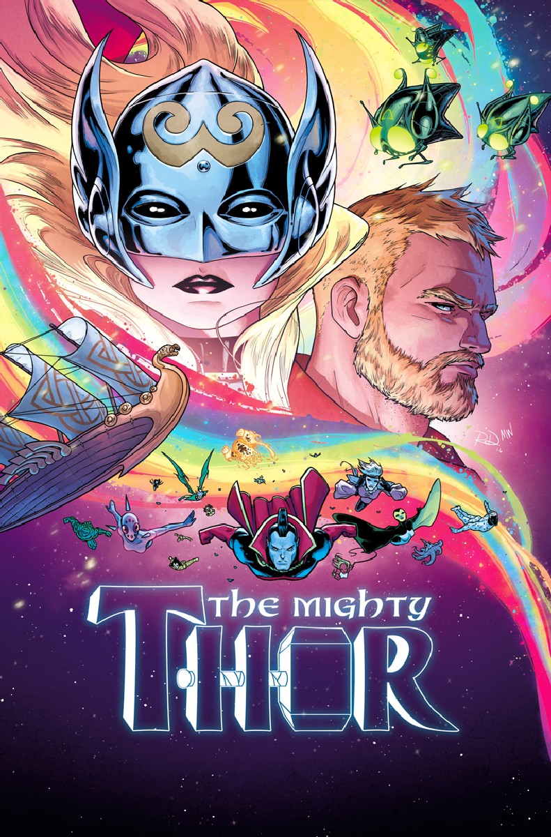 The Mighty Thor #15, immagine promo di Russell Dauterman