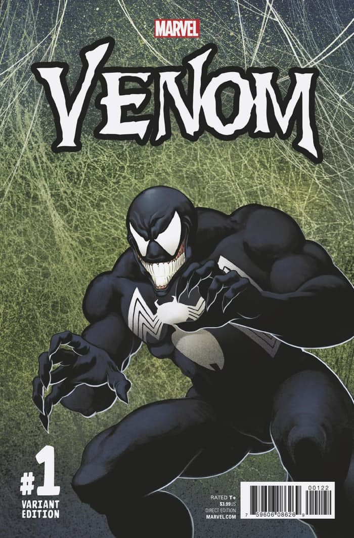 Venom #1, variant cover di Todd McFarlane