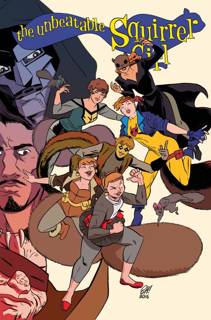 Unbeatable Squirrel Girl #16, variant cover di Erica Henderson