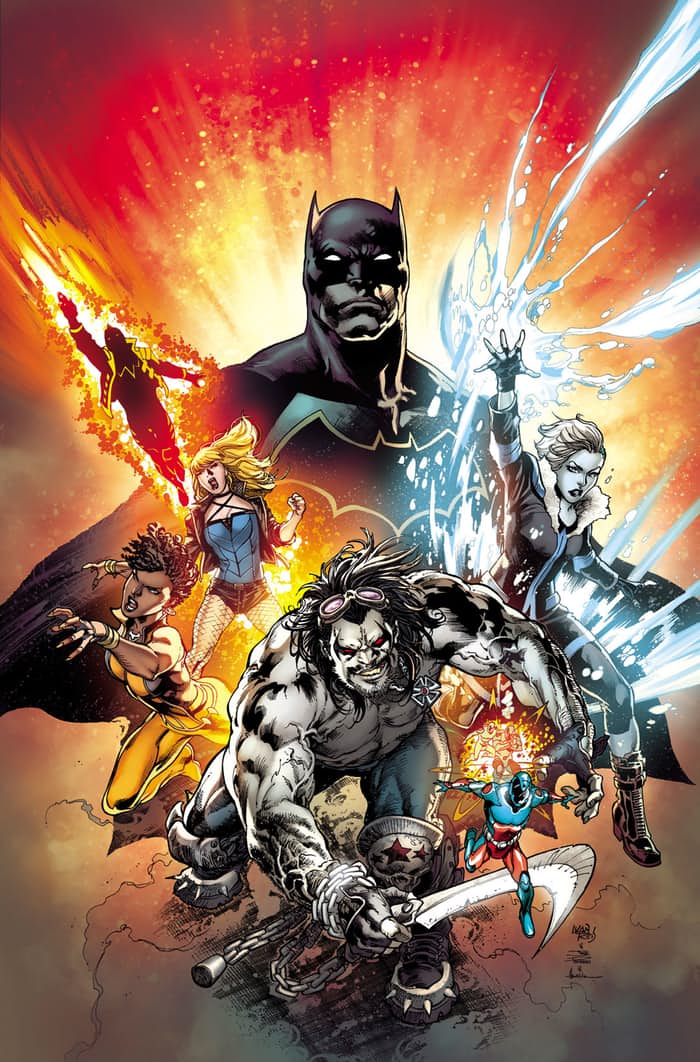 Justice League of America #1, copertina di Ivan Reis