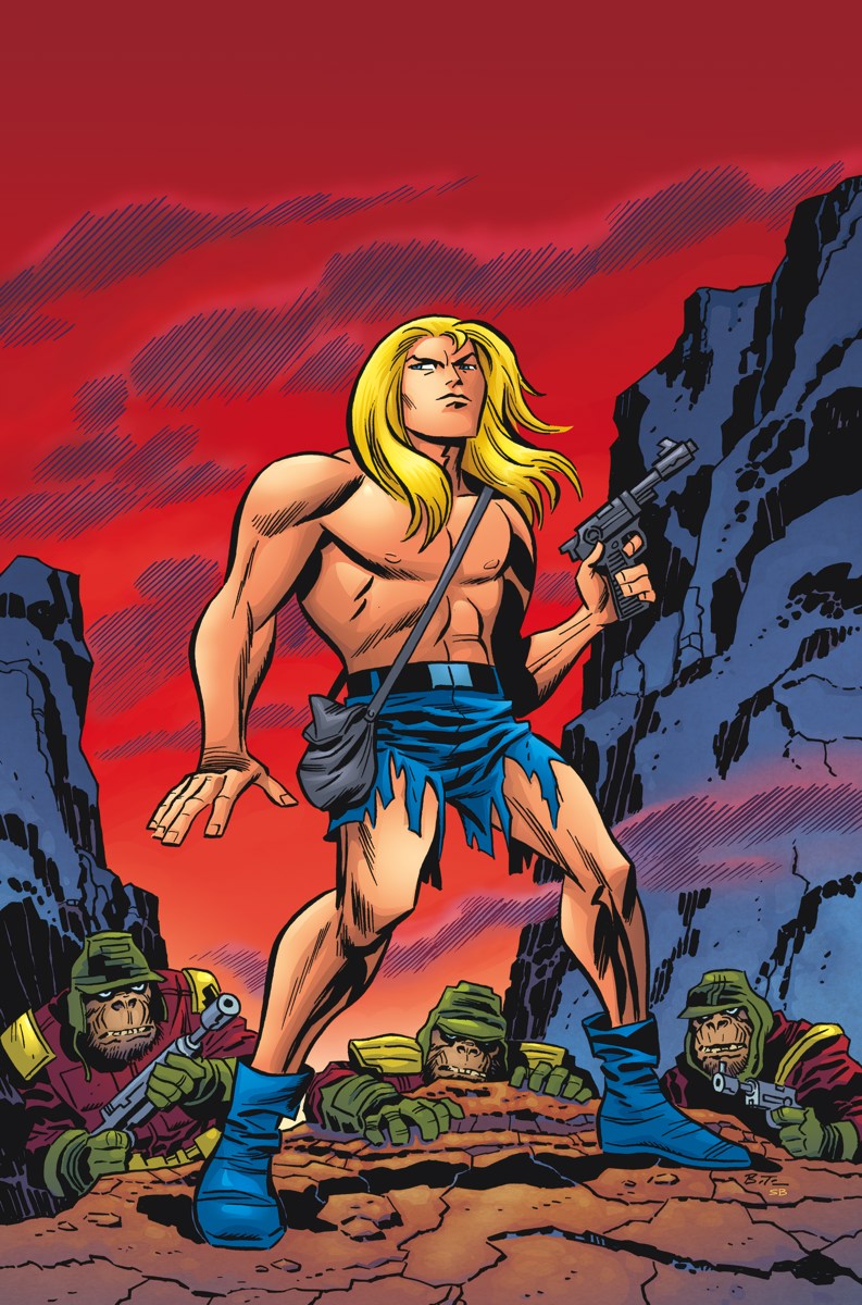 Kamandi Challenge #1, copertina di Bruce Timm