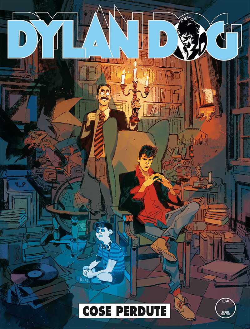 Dylan Dog 363: Cose perdute, copertina di Gigi Cavenago