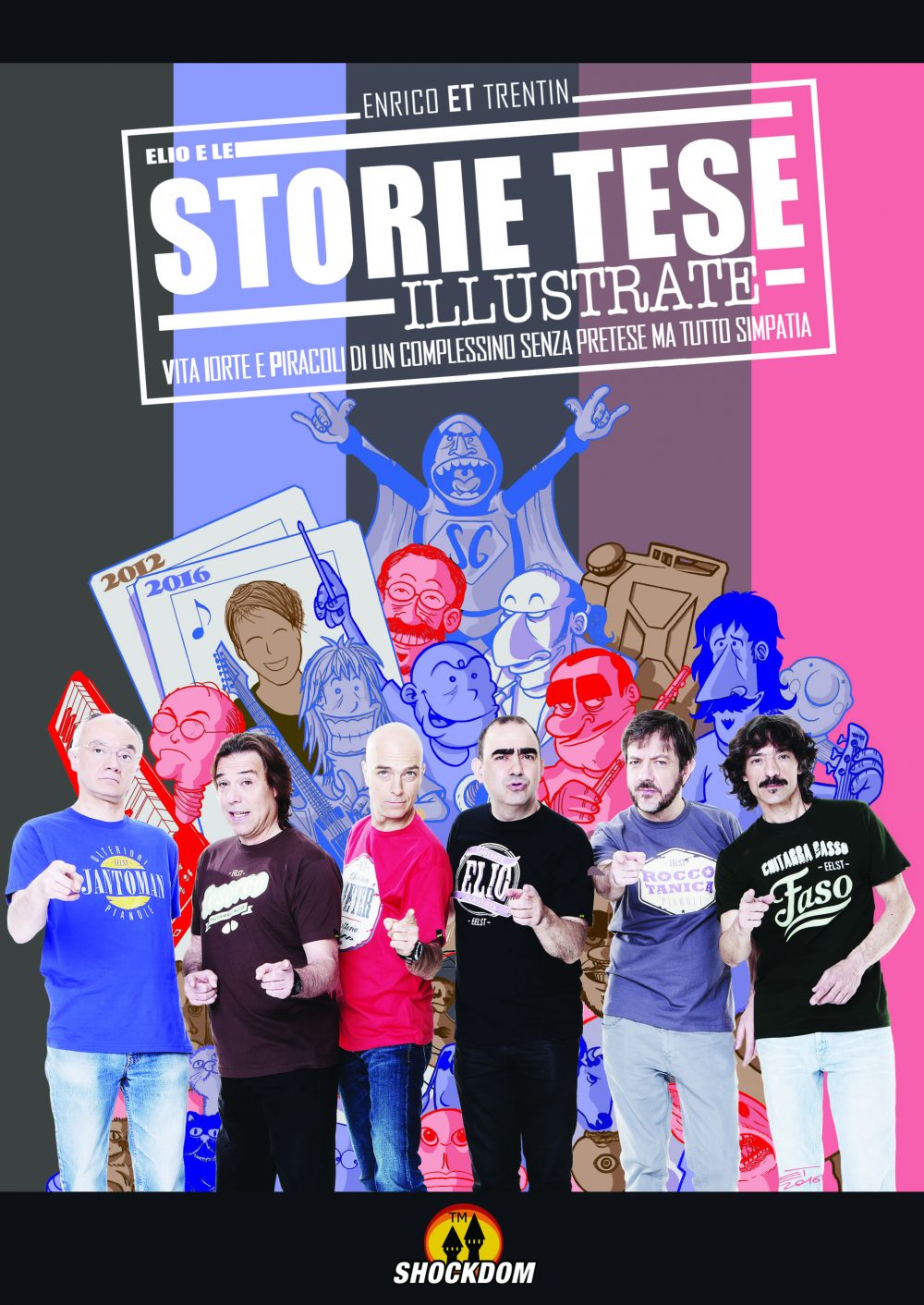 Storie Tese Illustrate 2012 - 2016, copertina