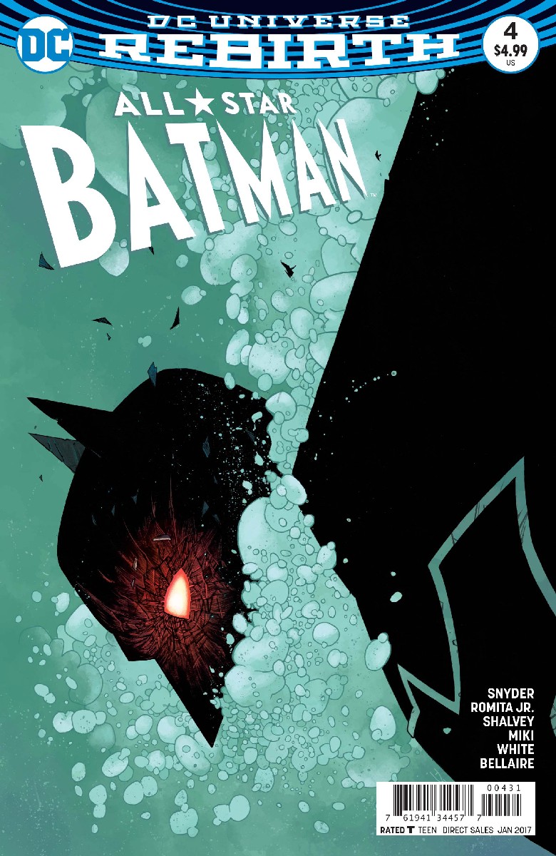 All-Star Batman #4, copertina variant di Declan Shalvey