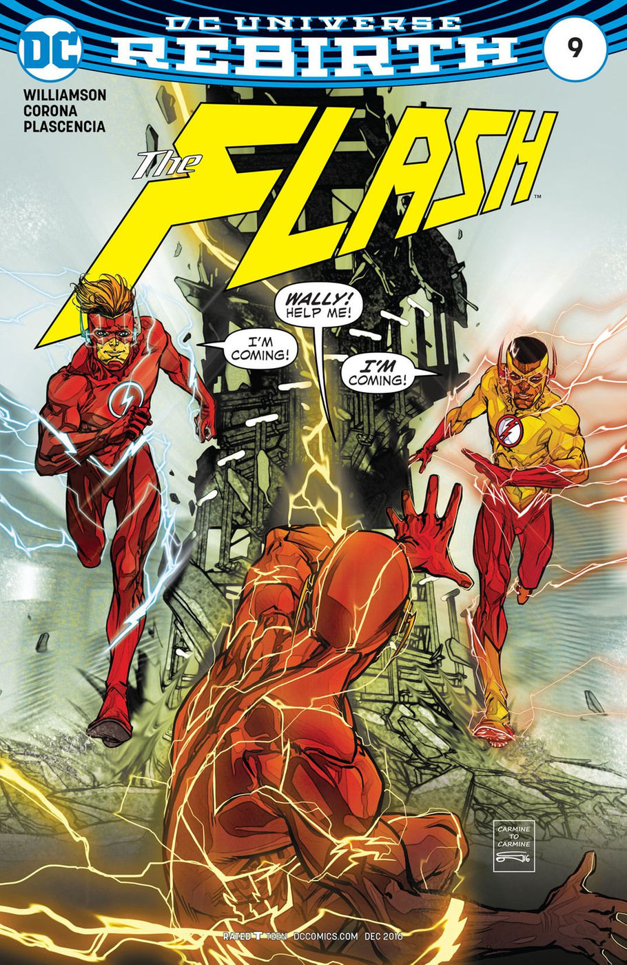 The Flash #9, copertina di Carmine Di Giandomenico