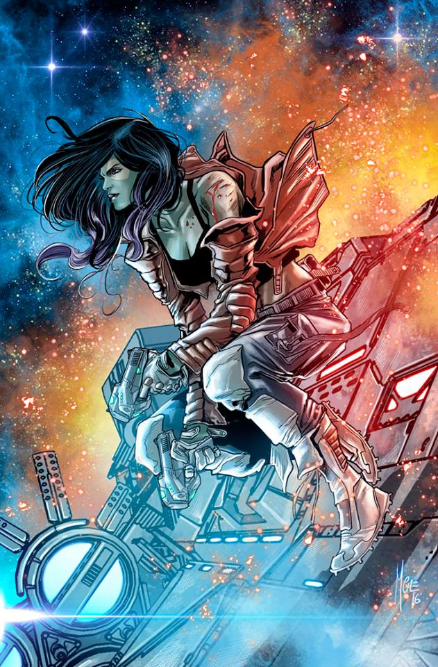 Gamora #1, variant cover di Marco Checchetto