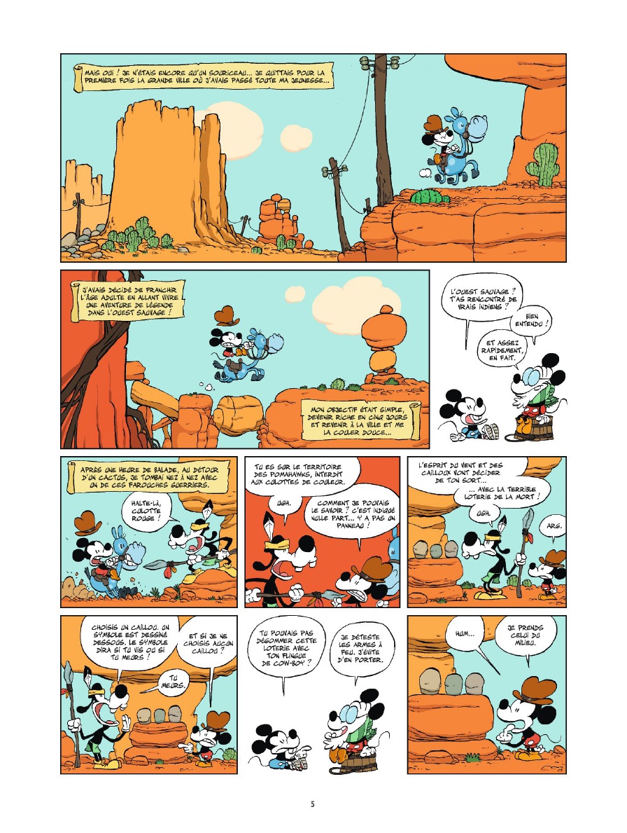 La Jeunesse de Mickey, pagina 4