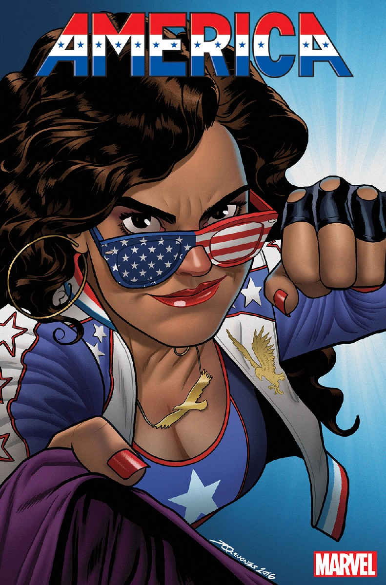 America #1, variant cover di Joe Quinones