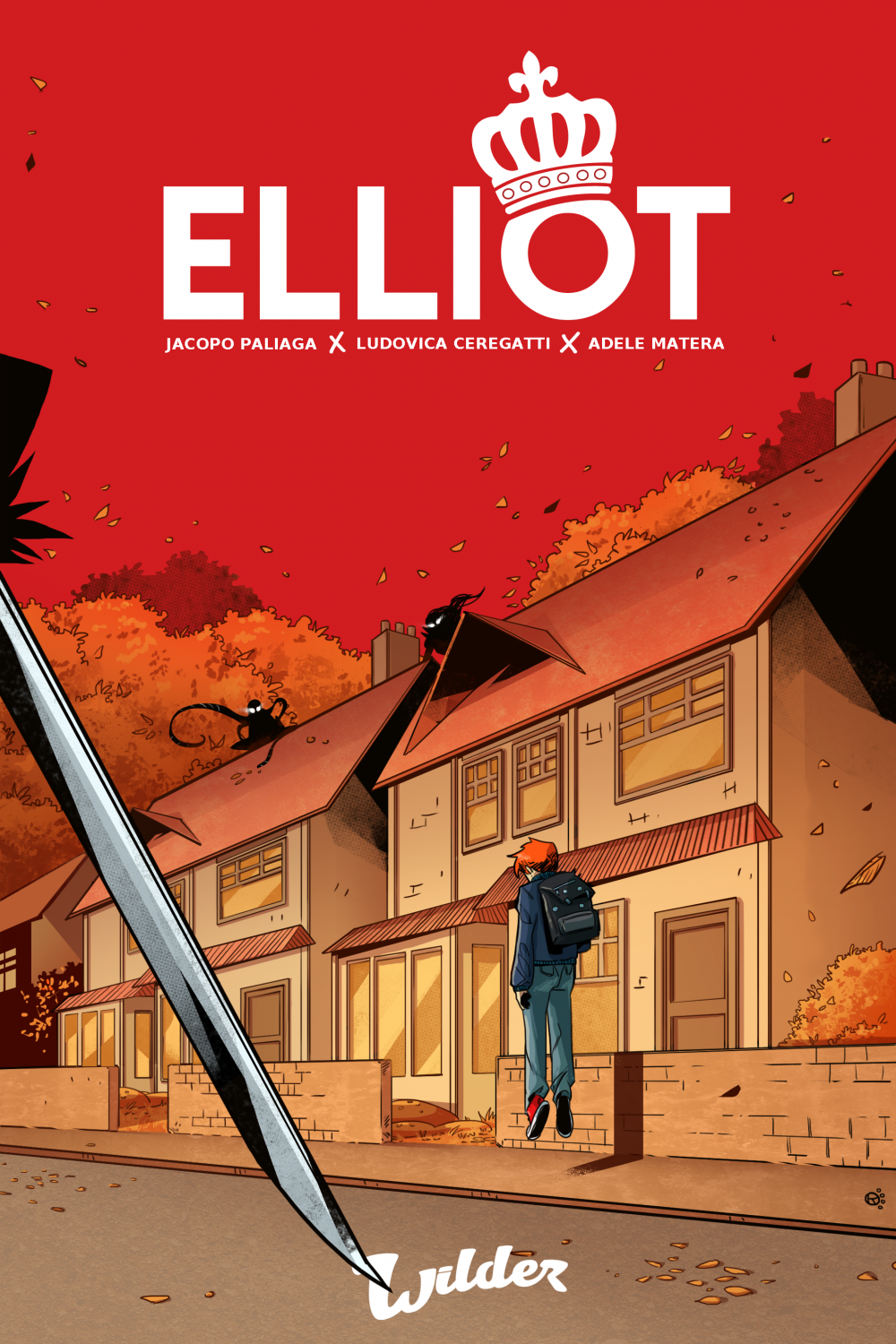 Elliot, copertina di Ludovica Ceregatti e Adele Matera