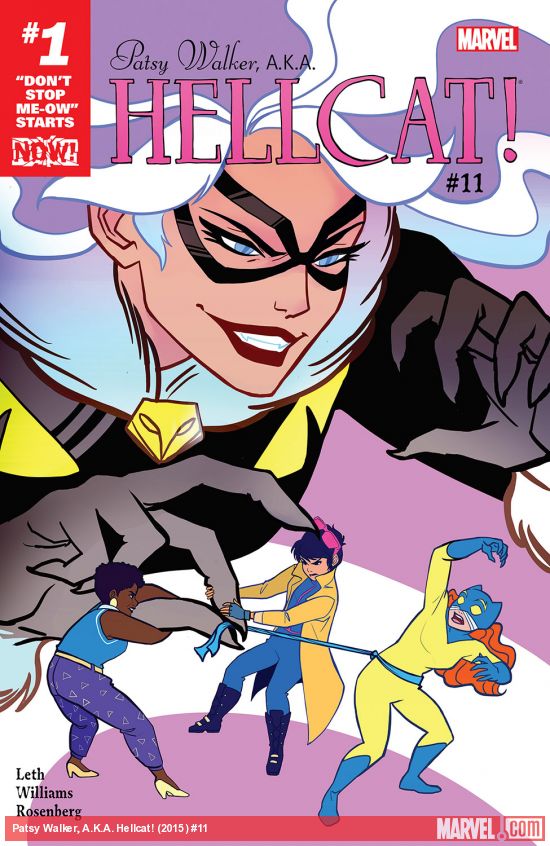 Patsy Walker A.K.A. Hellcat! #11, copertina di Brittney Williams