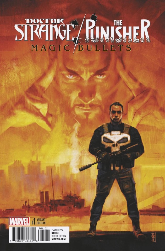 Doctor Strange/The Punisher: Magic Bullets #1, variant cover di Alex Maleev