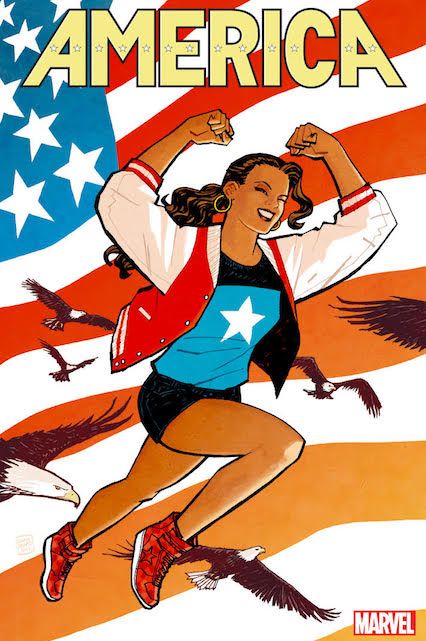 America #1, variant cover di Joe Quinones