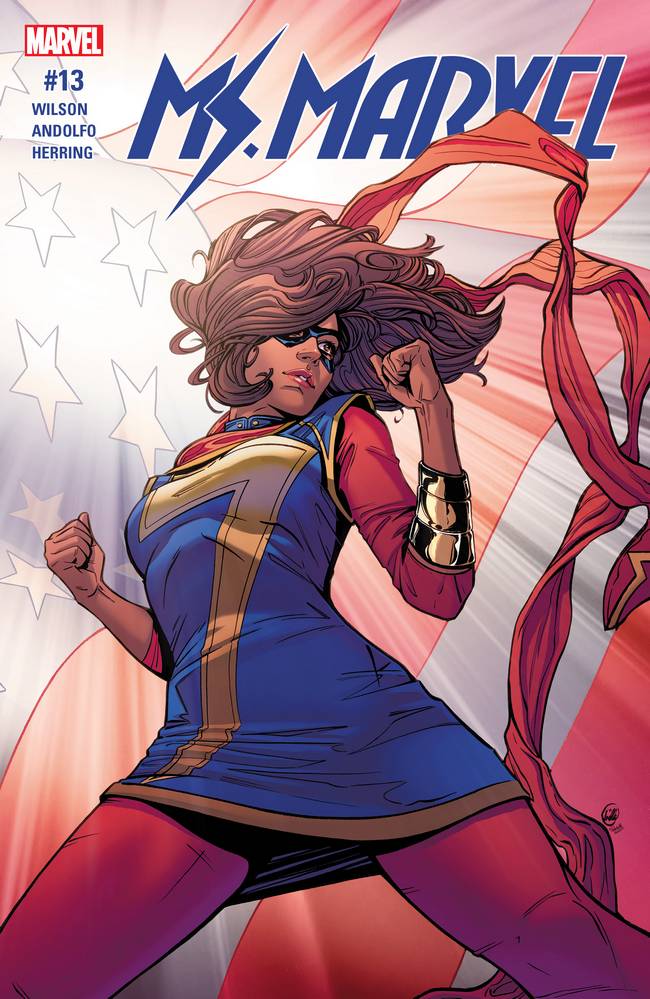 Ms. Marvel #13, copertina di Joelle Jones