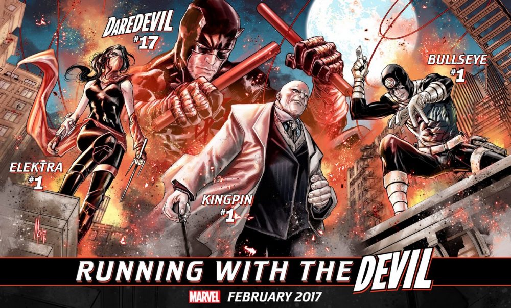 Running with the Devil, illustrazione di Marco Checchetto