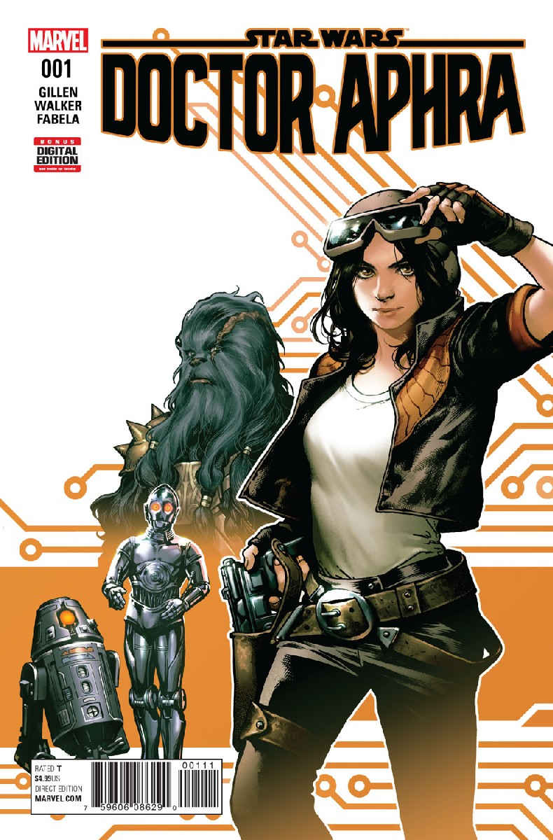 Doctor Aphra #1, copertina di Kamome Shirahama