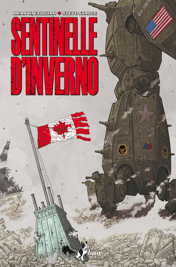 Sentinelle d'Inverno, copertina di Steve Skroce