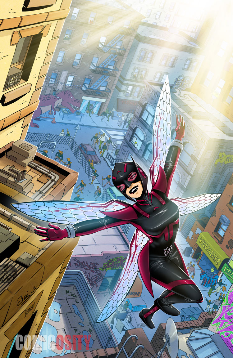 Unstoppable Wasp #2, copertina di Elsa Charretier