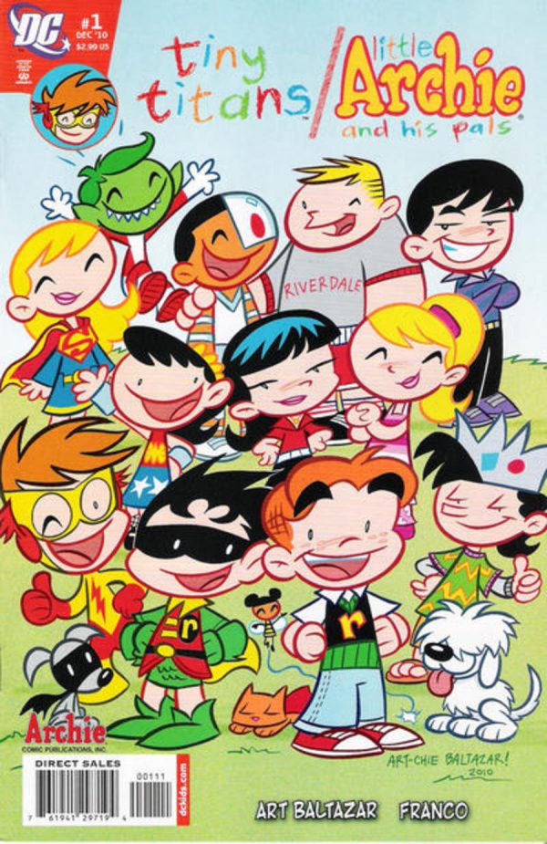 Archie/Tiny Titans #1, copertina di Art Baltazar e Franco