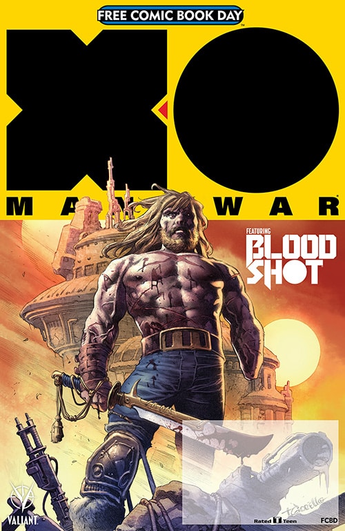 XO Manovar Special - FCBD 2017 Edition, copertina di Tomas Giorello