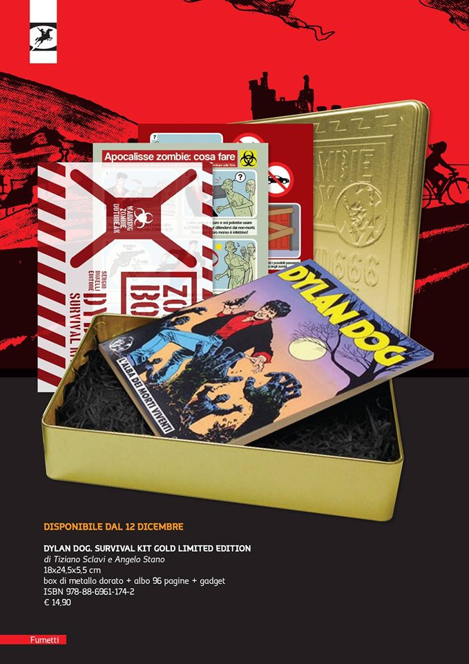 Dylan Dog Survival Kit, la Golden Edition