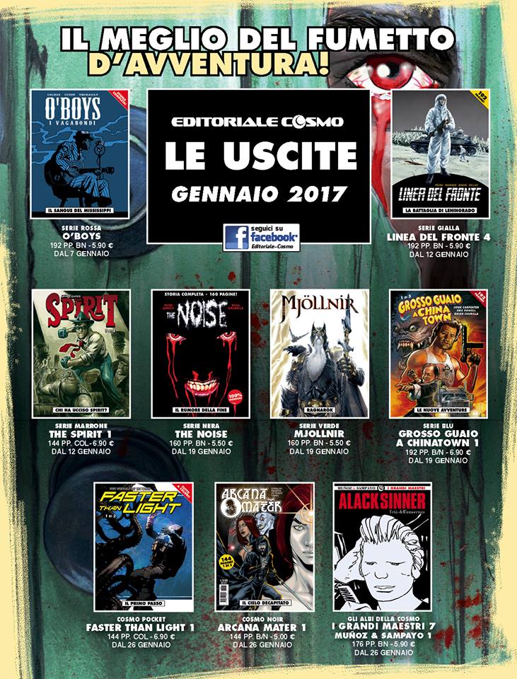 Editoriale Cosmo per gennaio 2017