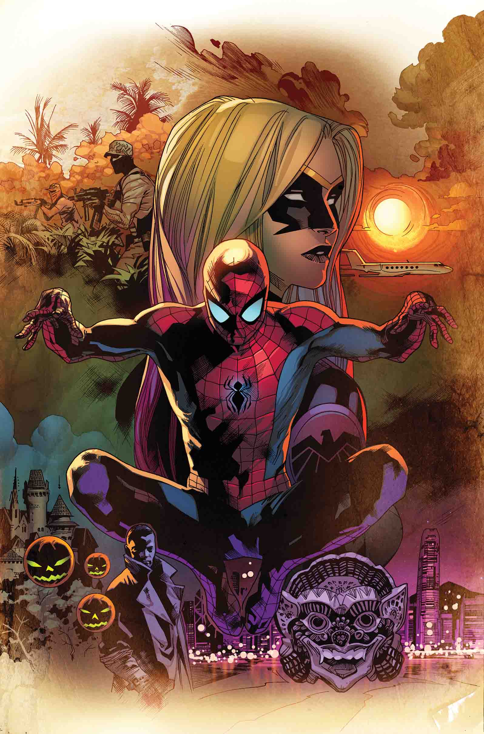 Amazing Spider-Man #25, variant cover di Stuart Immonen