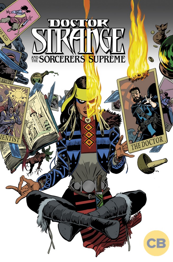 Doctor Strange and the Sorcerers Supreme #3, copertina di Javier Rodriguez