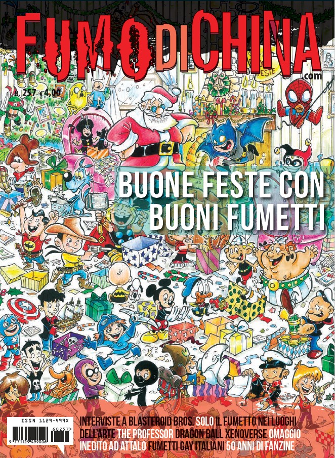 Fumo di China 257, copertina di Umberto Sacchelli