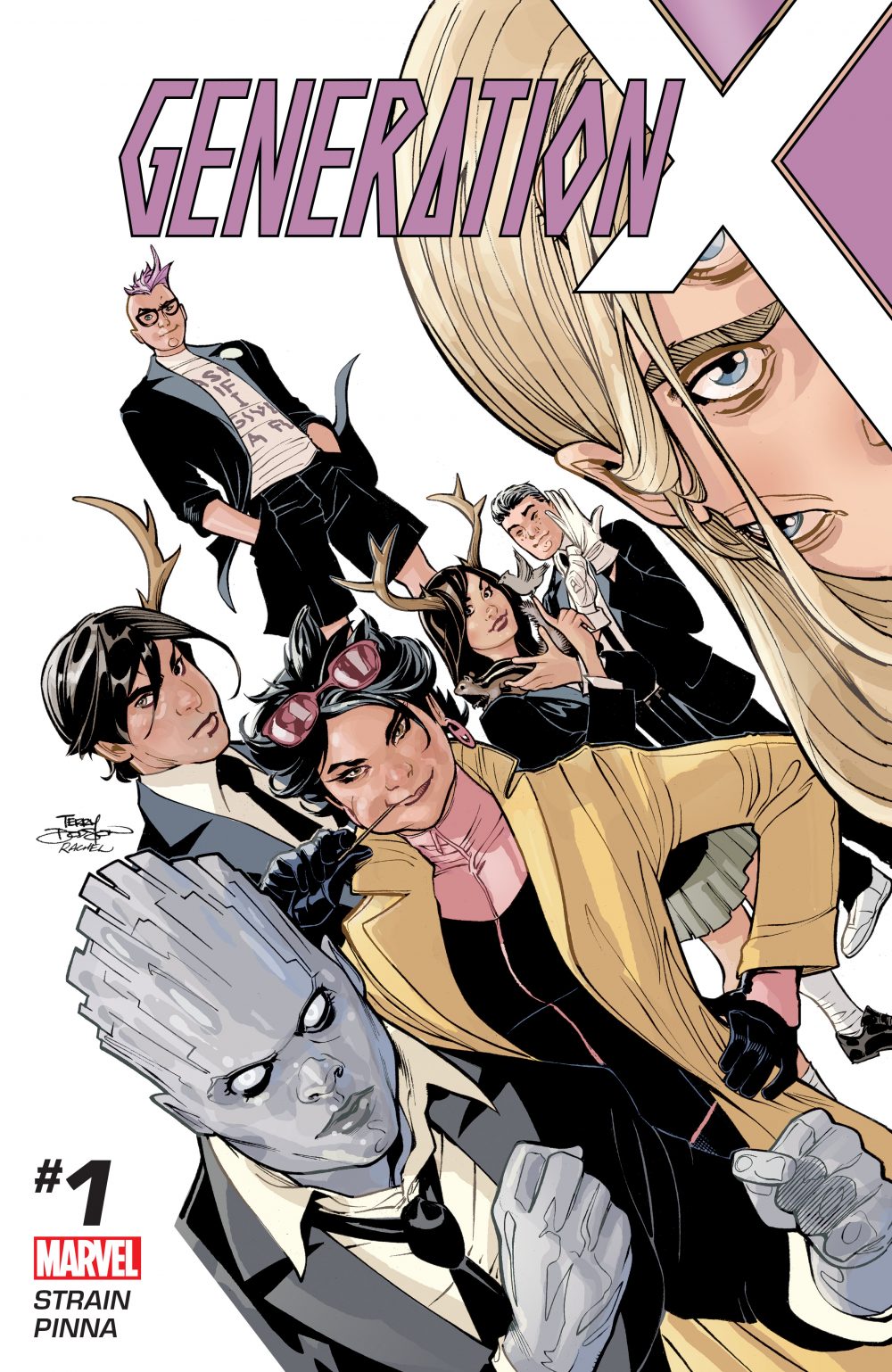 Generation X #1, copertina ti Terry e Rachel Dodson