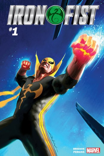 Iron Fist #1, copertina di Jeff Dekal