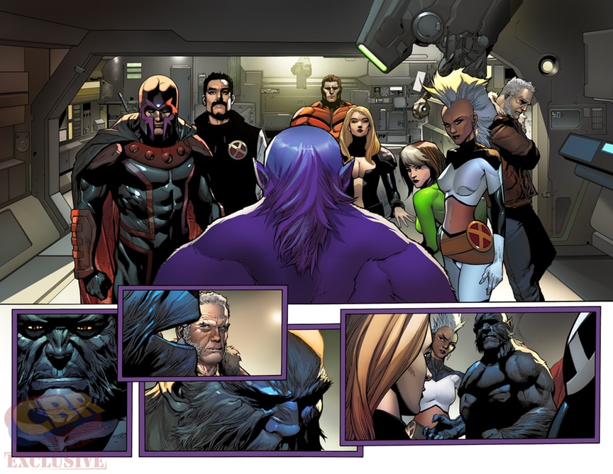 Inhumans vs X-Men #1, anteprima 01