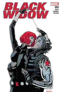 Black Widow #9, copertina di Chris Samnee