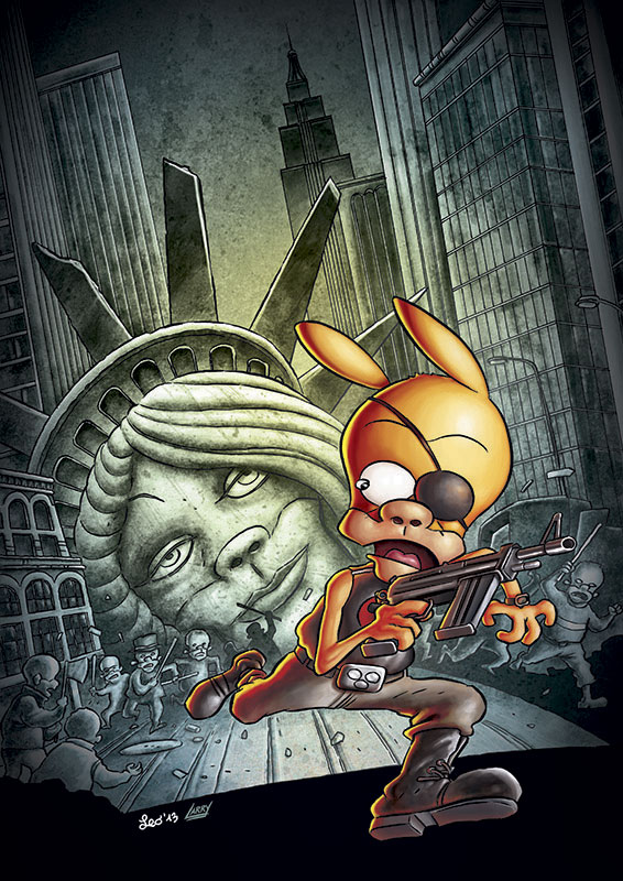 Rat-Man Color Special 26, copertina di Leo Ortolani