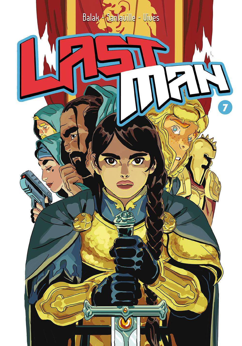 Last Man vol. 7, copertina