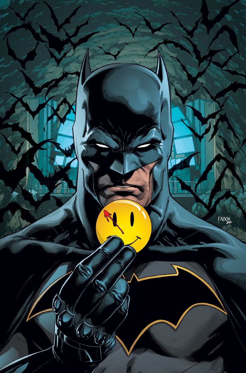 Batman #21, copertina variant lenticolare di Jason Fabok